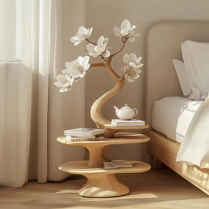 Rustic Bedside Table Decor Farmhouse Table Floating Nightstand
