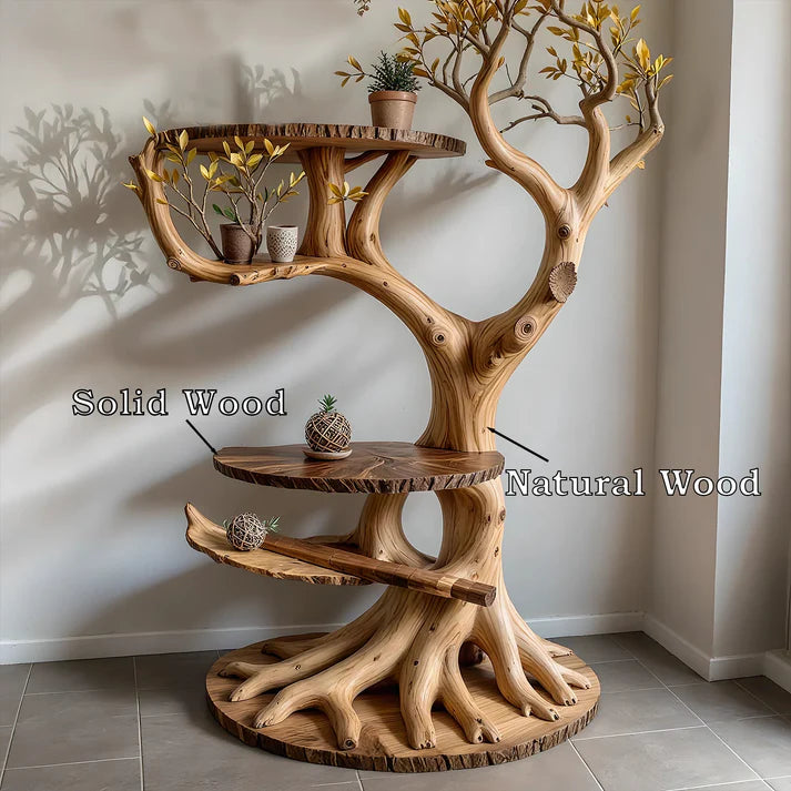 Handmade Natural Solid Wood Stand
