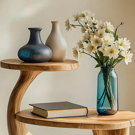 Live Edge Solid Wood Table