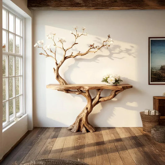 Natural Floating Bookshelf