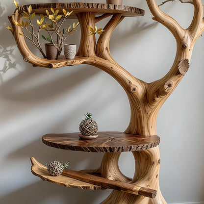 Handmade Natural Solid Wood Stand