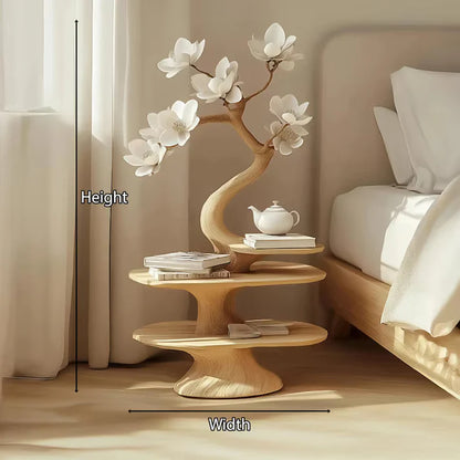 Rustic Bedside Table Decor Farmhouse Table Floating Nightstand