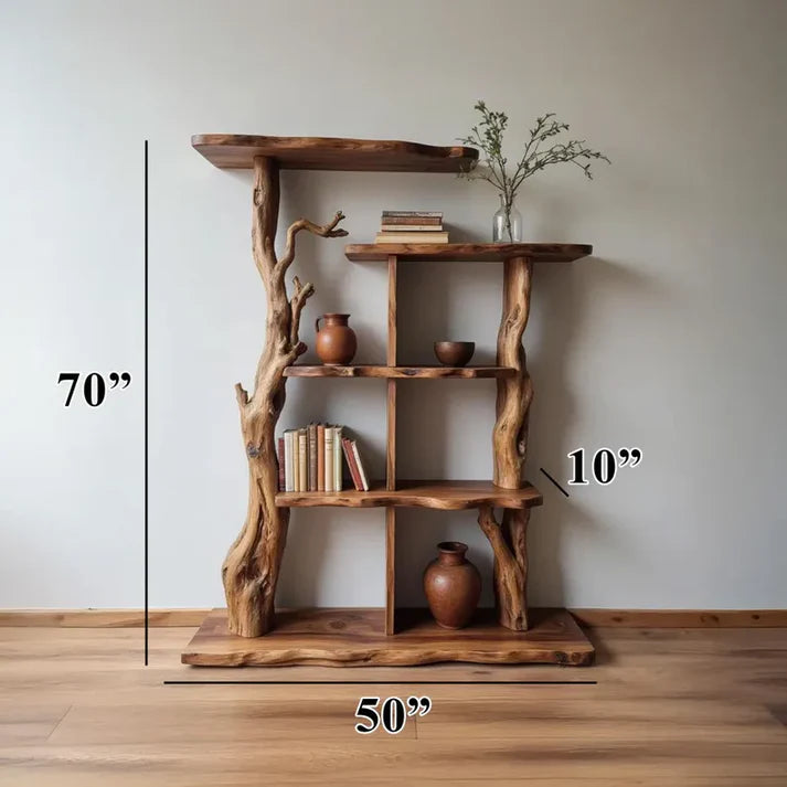 Unique Handmade Standing Bookcase