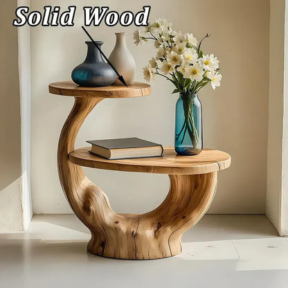 Live Edge Solid Wood Table