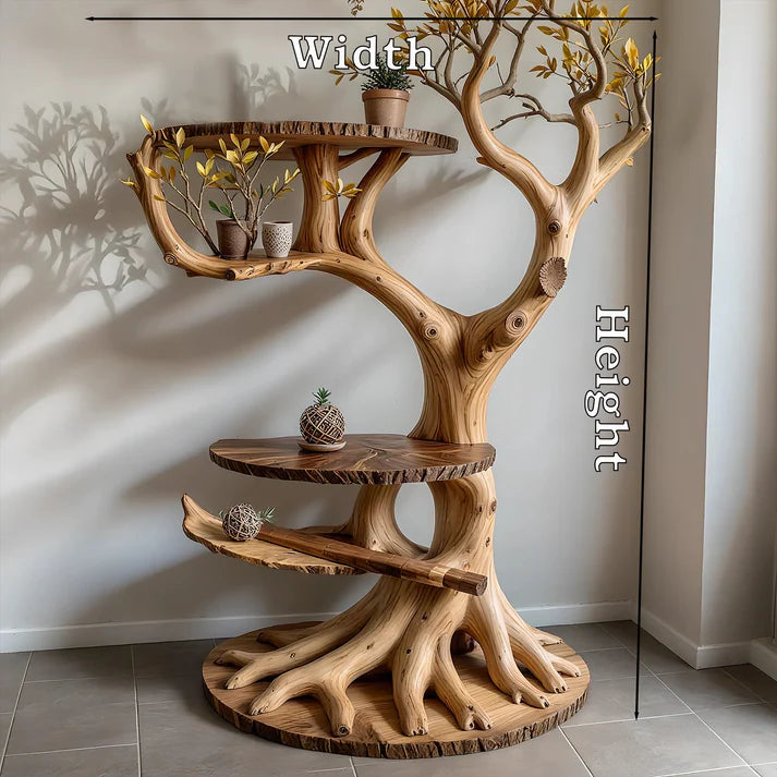 Handmade Natural Solid Wood Stand