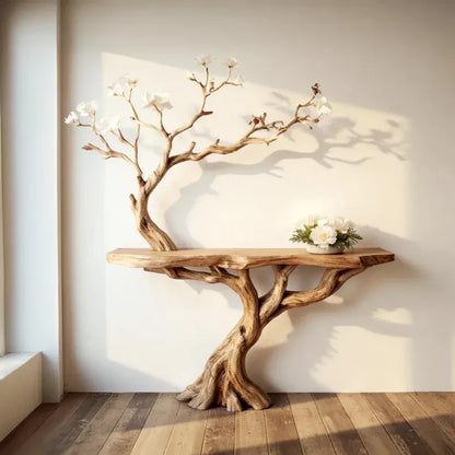 Natural Floating Bookshelf