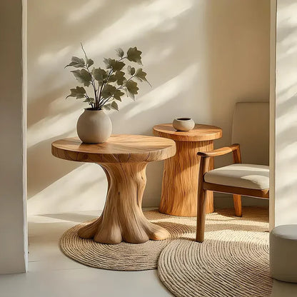 Rustic Round Handmade Table