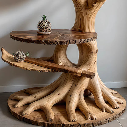 Handmade Natural Solid Wood Stand