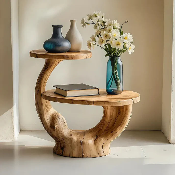 Live Edge Solid Wood Table