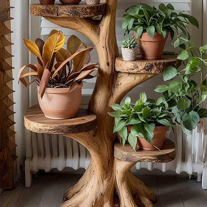 Decorative Solid Wood Tree Stand